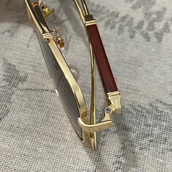 Cartier Sunglasses - Wooden Temples Decoration - Picture 6 of 11